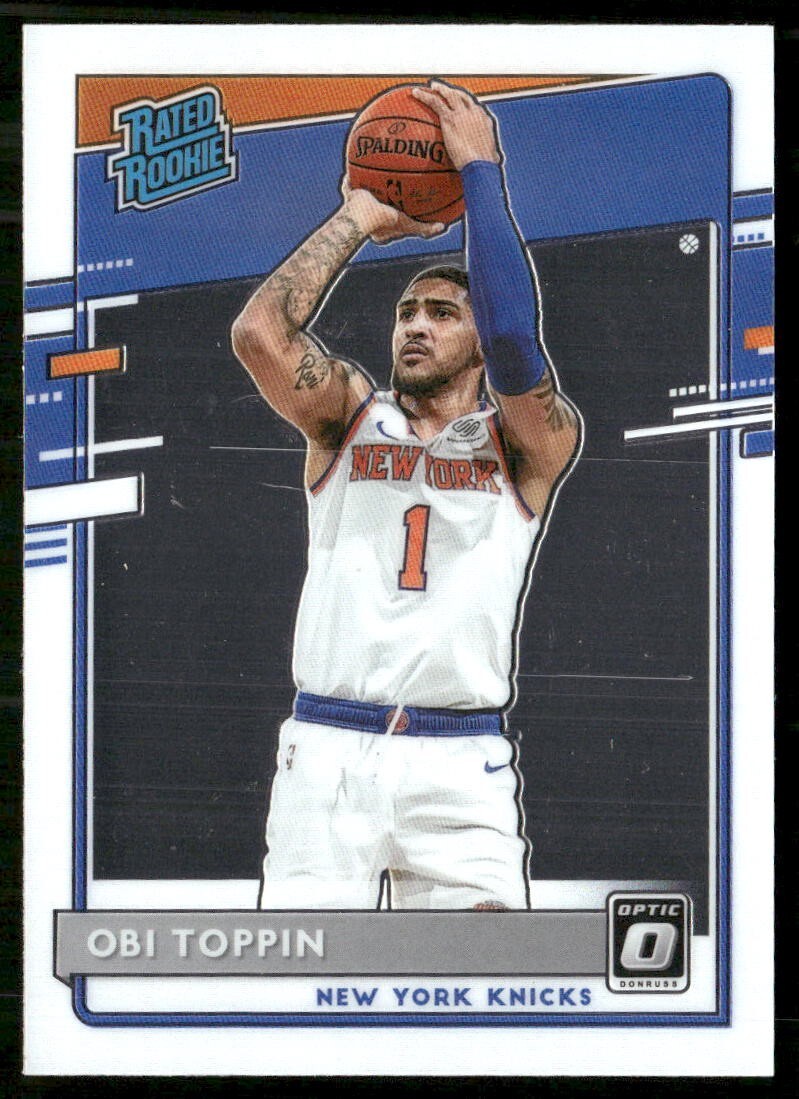 2020-21 Panini Donruss Optic - Rated Rookie #158 Obi Toppin (RC)