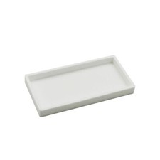 Bathroom Vanity Tray Counter Tray Sink Storage Plate Flexible Silicone Soap Tray