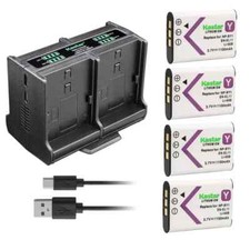 LHD4 Charger 4 battery for Nikon EN-EL11 Nikon Coolpix S550 Coolpix S560