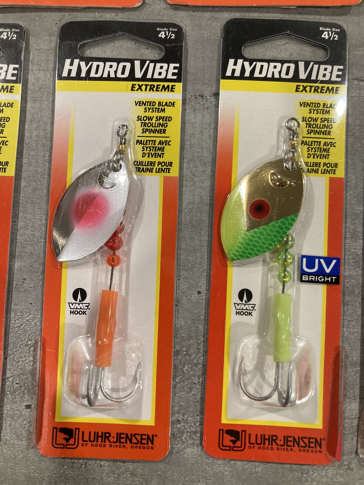 Lot of 10 - Luhr Jensen Hydro Vibe Extreme Spinners - Size 6 & Size 4 1/2 - Image 7
