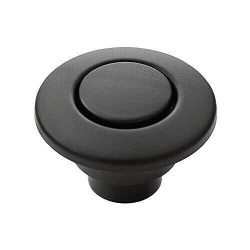 MOEN AIR SWITCH AS-4201-BL RC BUTTON MATTIE BLACK - Picture 1 of 1