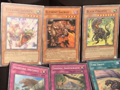 Ultimate Tyranno + 30 Dinosaur Yu-Gi-Oh! Deck + Jurassic World Spell Trap Cards | eBay Ultimate Tyranno + 30 Dinosaur Yu-Gi-Oh! Deck + Jurassic World Spell Trap Cards | eBay