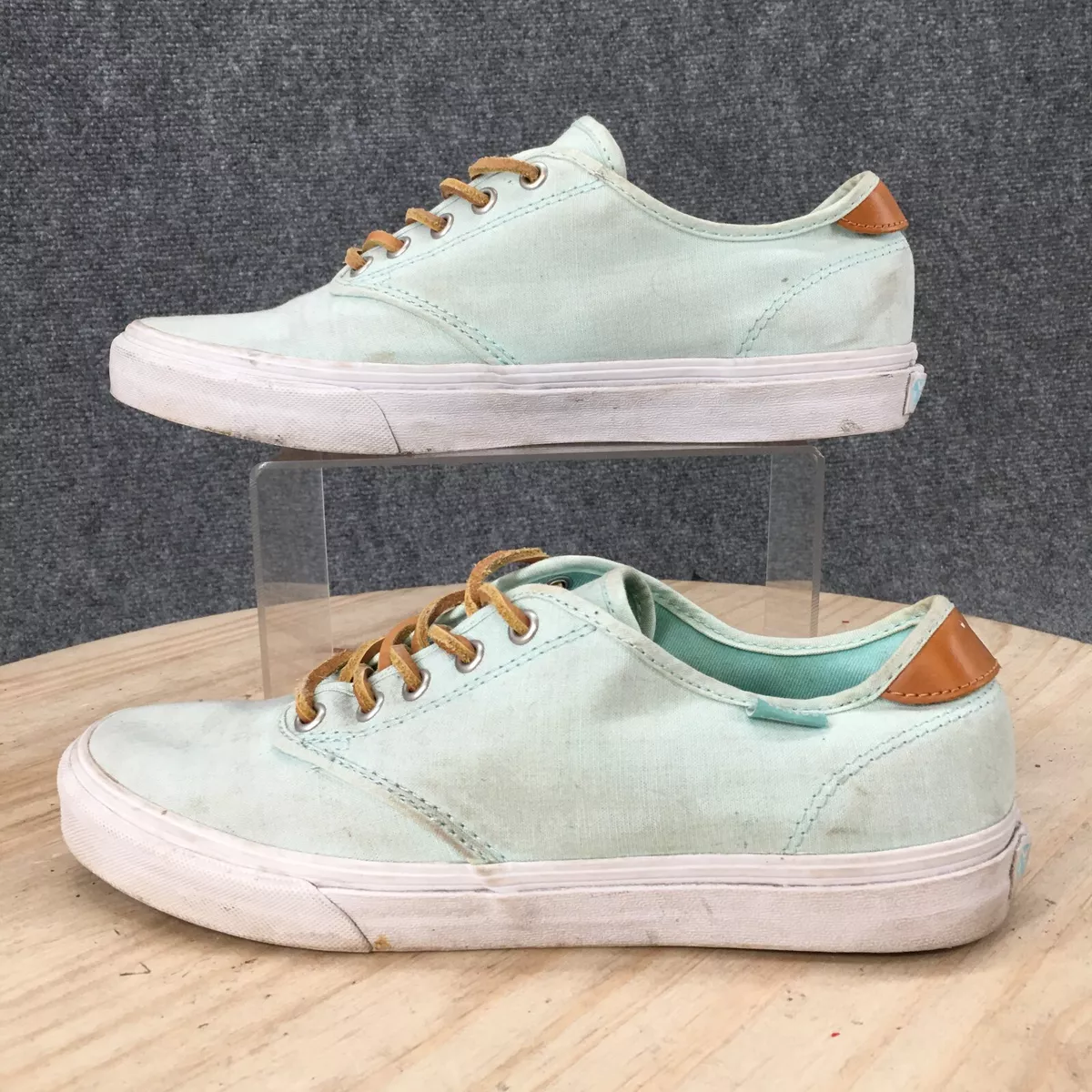 Vans running top shoes green