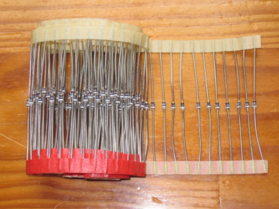 Philips BYD33M PH-33M Fast Soft Recovery Avalanche Rectifier Diode 1000V Lot 100