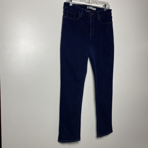 levis women’s midrise skinny denim blue jeans size 10 - Picture 3 of 8