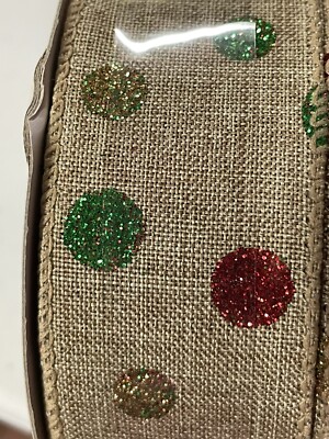 MAKER'S HOLIDAY CHRISTMAS RIBBON