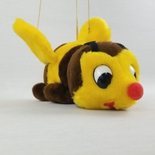 R Dakin Bumblebee Plush Toy Stuffed Animal Vintage 1976 W/ Chime
