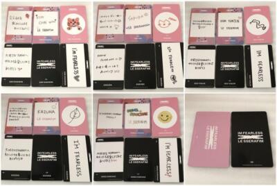 LE SSERAFIM LESSERAFIM FEARLESS Weverse Japan MD OFFICIAL PHOTO