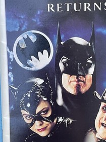 Batman Returns Sega CD Instruction Manual Only With Registration Card 