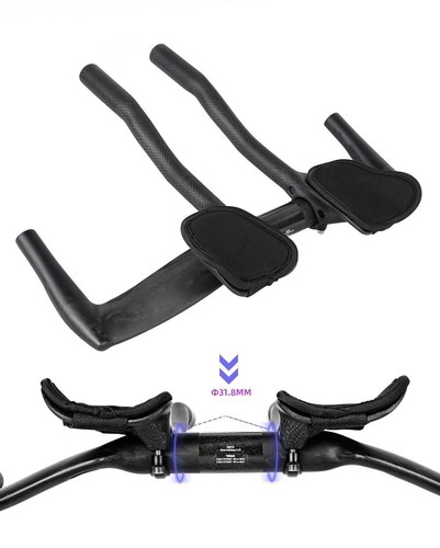 Carbon TT Handlebar MTB Road Bike Time Trial TT Handlebar 31.8*400/420/440mm  - Picture 21 of 27