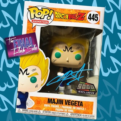 signed vegeta pop
