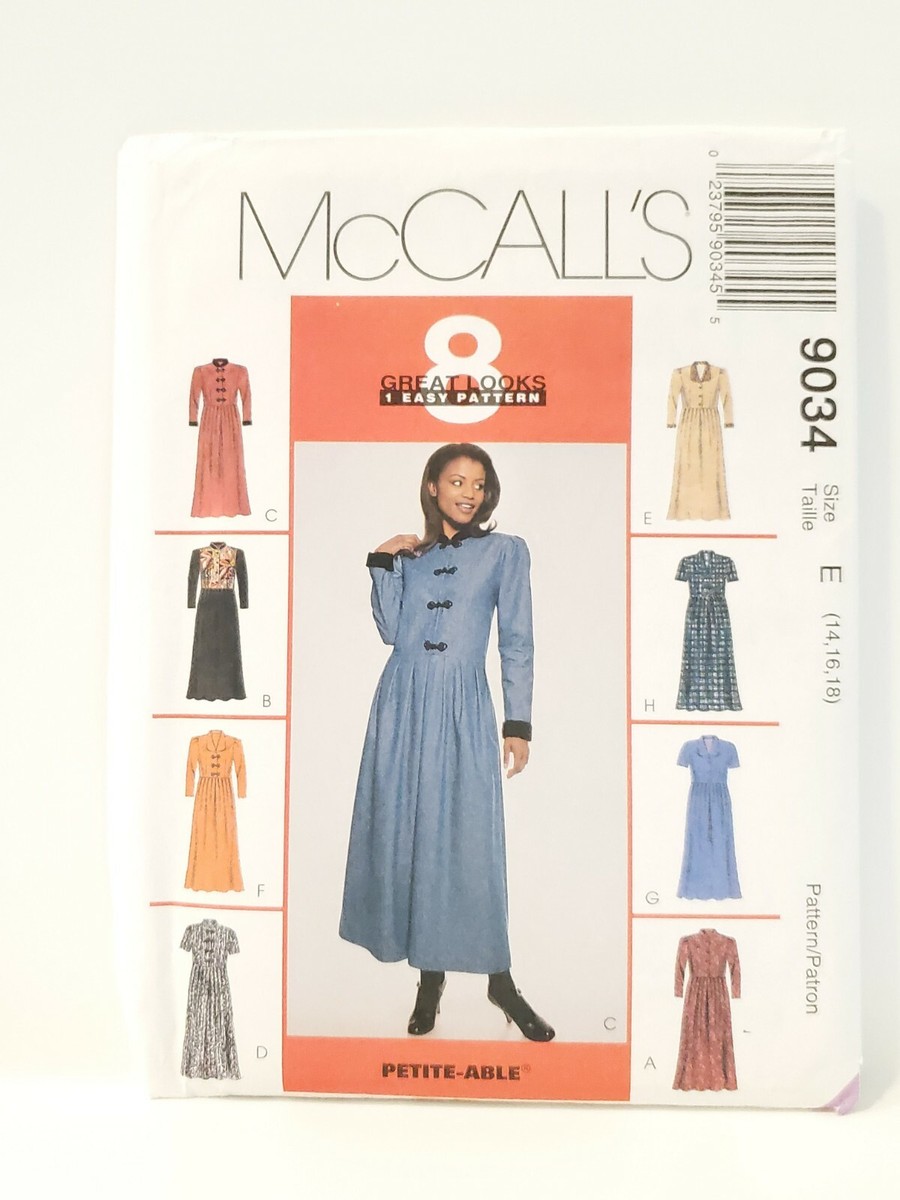 pleated front dress pattern Dress With Yoke And Front Box Pleat