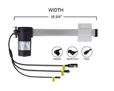 Mulin Electric - Motor Replacement Model ML8-263 Linear Actuator for Recliner