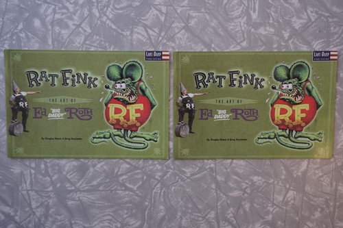 Rat Fink Raro Big Daddy Ed Roth Último Suspiro Lote de Tarjetas Postales X2 ¡EXCELENTE! - Imagen 6 de 6