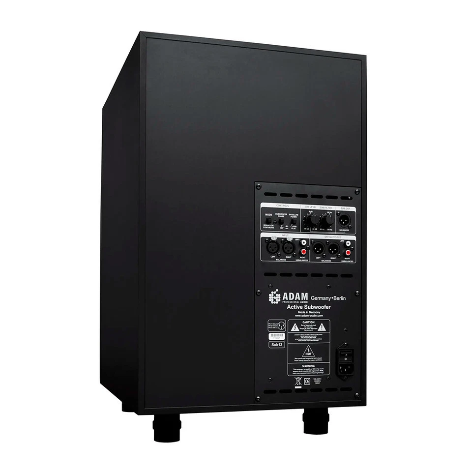 Adam Audio Sub12 12 In Powered Studio Subwoofer - Image 2 of 3