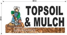 2' X 4'  TOPSOIL TOP SOIL AND MULCH NEW!