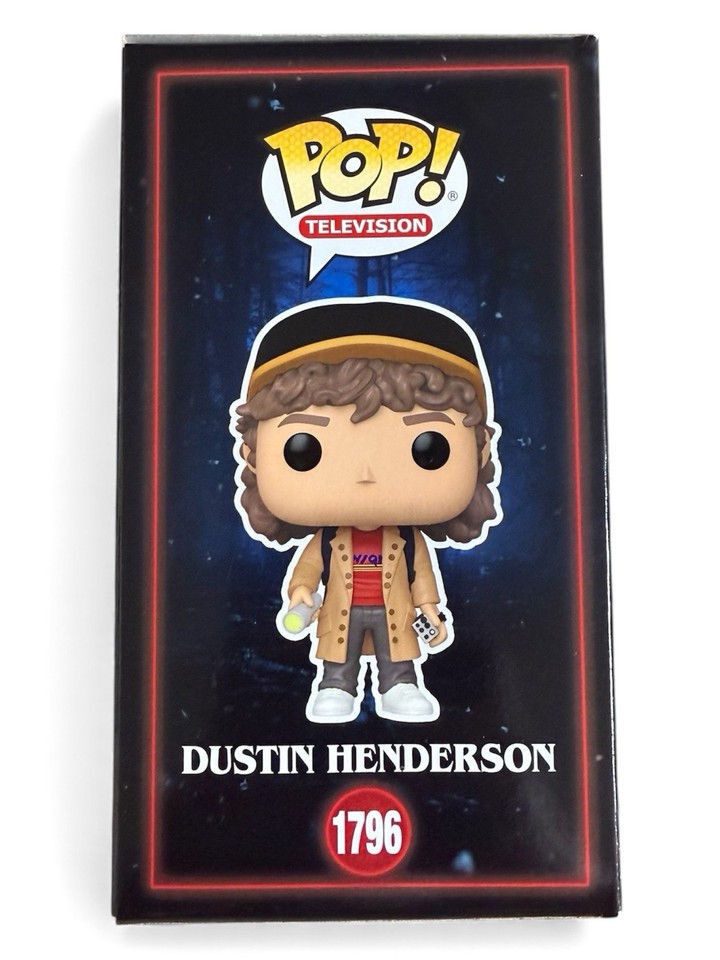 Funko Pop! TV: Stranger Things - Hunter Dustin Henderson With Shield​​ - Aka Senzadenti- Figura in Vinile da Collezione - Idea Regalo - Merchandising Ufficiale - TV Fans