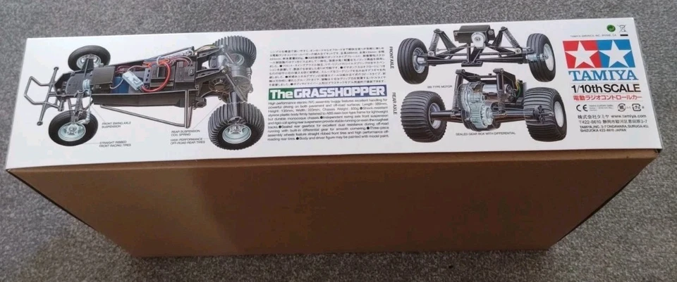 Tamiya 47522 The Grasshopper Edición Negra Nuevo Kit Sin Construir - Imagen 4 de 4