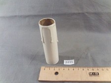 Fausse bougie fourreau  26 x 101 mm blanc en carton (réf DJ52)