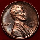Uncirculated Red Proof 1964 Philadelphia Mint Lincoln Memorial Cent — photo 1