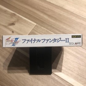 FC Final Fantasy 2 II Square with Box & Manual Nintendo Famicom Tested & Working