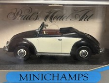 Minichamps 1/43 Volkswagen Beetle Cabriolet Black/Cream
