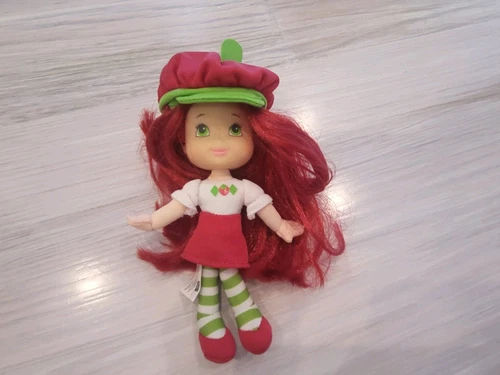 Strawberry Shortcake Berry Best Small Soft Body Rag Doll 6” Inch 2008 Hasbro