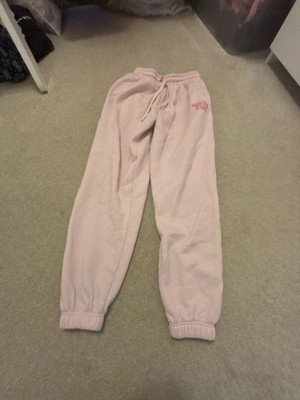 White Fox Boutique With Love adult xs Pink Jogger Sweatpants
