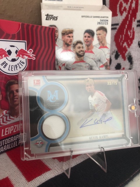 Topps Museum Relic Autograph Kevin Kampl Auto RB Leipzig