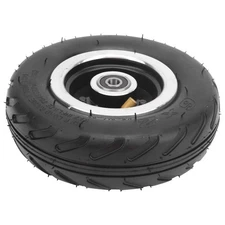 6x2 Pneumatic Wheel Inflatable Air Tire With Aluminum Alloy Hub Strong Grip For