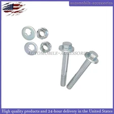 Eccentric Camber Bolt W/Washer and Nut Kit For BMW E53 E82 E87 E88 E90 91 92 93