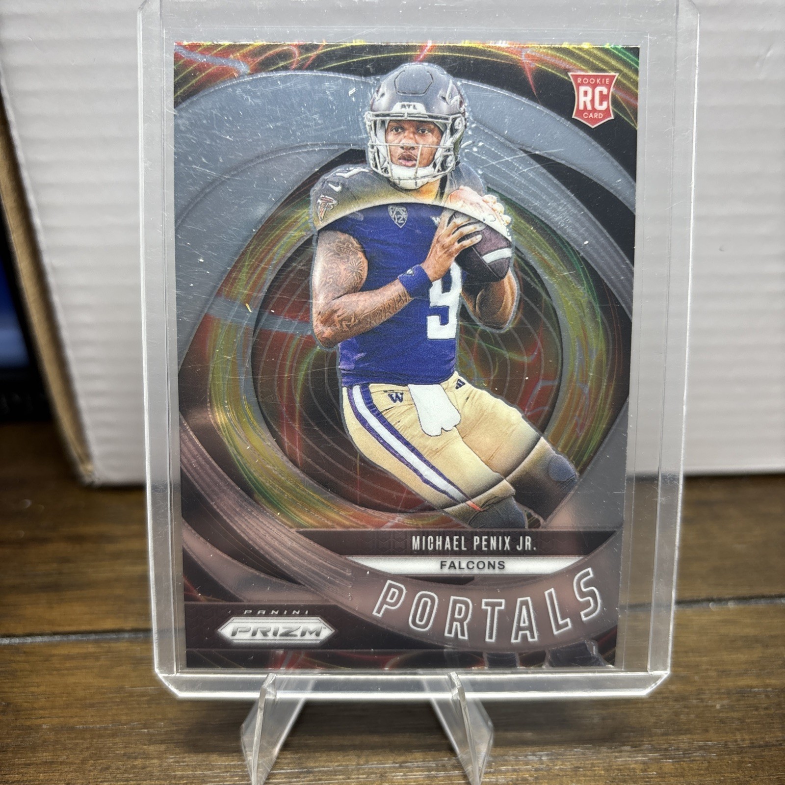 2024 Panini Prizm - Portals Michael Penix Jr. #6 (RC)