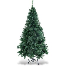 COSTWAY 5FT ARTIFICIAL PVC CHRISTMAS TREE W/STAND HOLIDAY SEASON - 299GLM5U