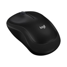 LOGITECH M185 WIRELESS MOUSE, 2.4GHZ WITH USB MINI RECEIVER, R0061 - BLACK