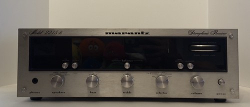 Marantz 2215B Vintage Stereo Receiver Works Please Read Description