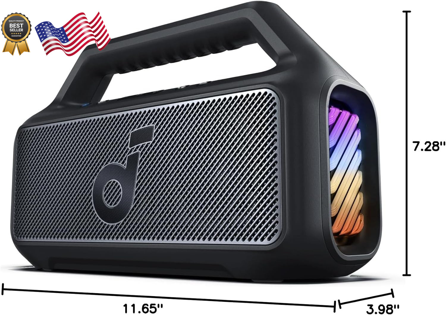 Soundcore Boom 2 By Anker Outdoor Bluetooth Speaker 80W IPX7 Subwoofer Power Ban