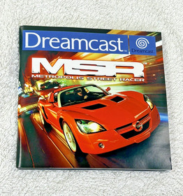 Sega Dreamcast MSR metropolis street racer with manual  7