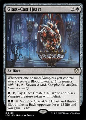 Glass-Cast Heart 199 R Normal LCC MTG NM