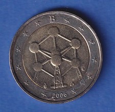 Belgium 2006 2 Euro Commemorative Coin 50 Years of Atomium in Brussels Uncirculated uncirculated. 