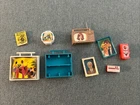 Vintage Miss Barbie Doll Go Together  White TV & Mattel & Non Pieces From 1960's