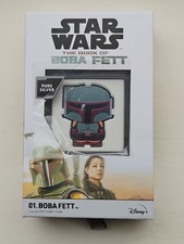 BOBA FETT 1oz Fine .999 Silver PROOF Coin 2022 Mint Condition STAR WARS/DISNEY