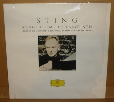 STING Songs From The Labyrinth LP DEUTSCHE GRAMMOPHON 2006 EU orig+inner