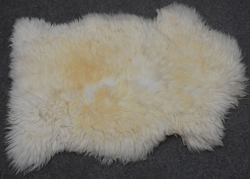 100% Natural  Fur Sheep Skin Rug Luxury Throw Silky Warm Floor  Mat 8207