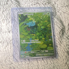 Bulbasaur 166/165 Scarlet & Violet 151 Illustration Rare Full Art Holo on eBay