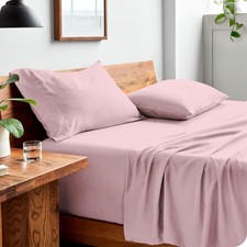 Bare Home Twin XL Sheet Set - Luxury 1800 Ultra-Soft Stonewashed Microfiber - Do