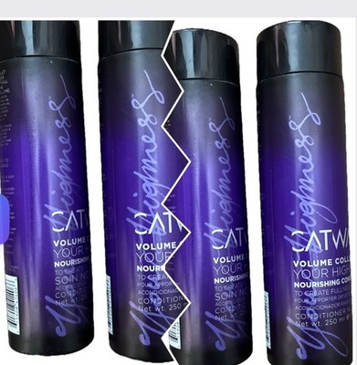 4 Pack TIGI Catwalk Volume Collection Your Highness Conditioner 8.45 oz Each