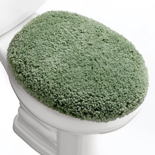 Luxury Soft Microfiber Toilet Lid Cover Machi...