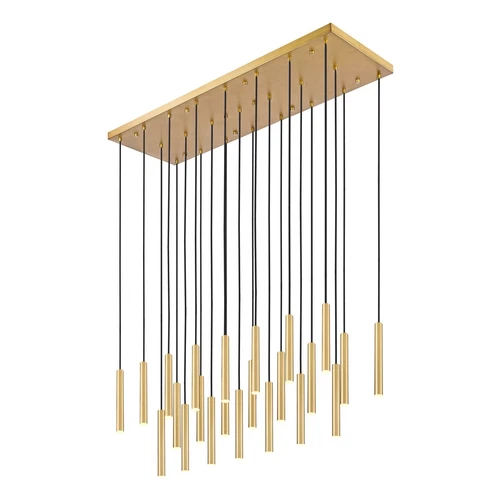 23 Light Linear Chandelier - Picture 1 of 6