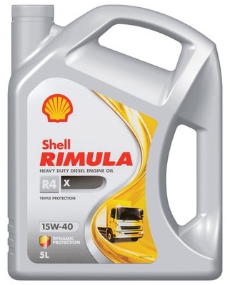 Für SHELL OLEJE 550044852 ENGINE OIL 5L SHELL RIMULA R4X API CH-4/CG-4/CF-4/CL/