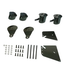 Bag Brackets Bolt On Front Rear Air Ride Suspension For Chevy Impala 1958-1964